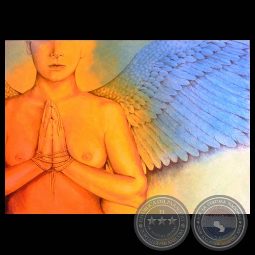 SERIE ÁNGELES CAÍDOS y ENTRAMADO (Reflexión) - Obras de ANDREA PICCARDO